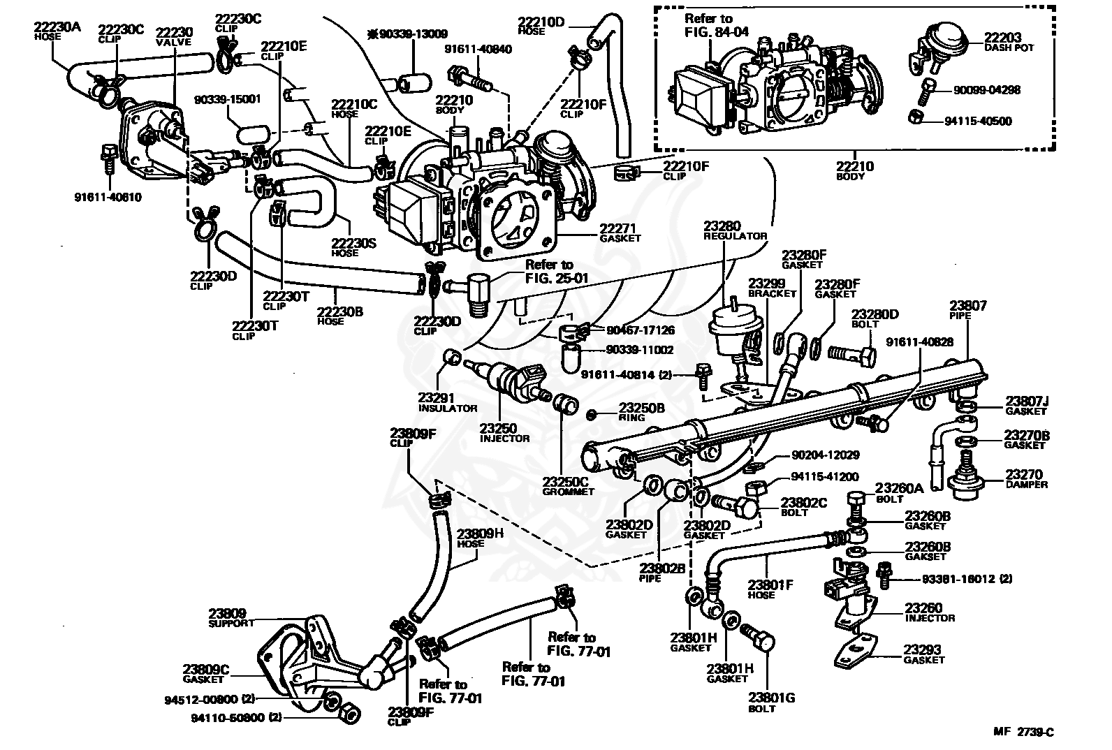 90301-07001 - Toyota - O-Ring (for Fuel Injector) - Nengun Performance