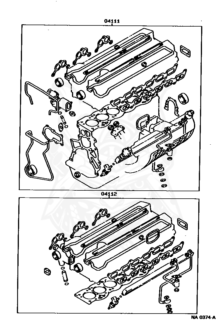 04111-70042 - Toyota - Gasket Kit, Engine Overhaul - Nengun