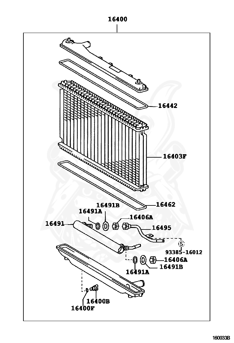 16400-20161 - Toyota - Radiator Assy - Nengun Performance