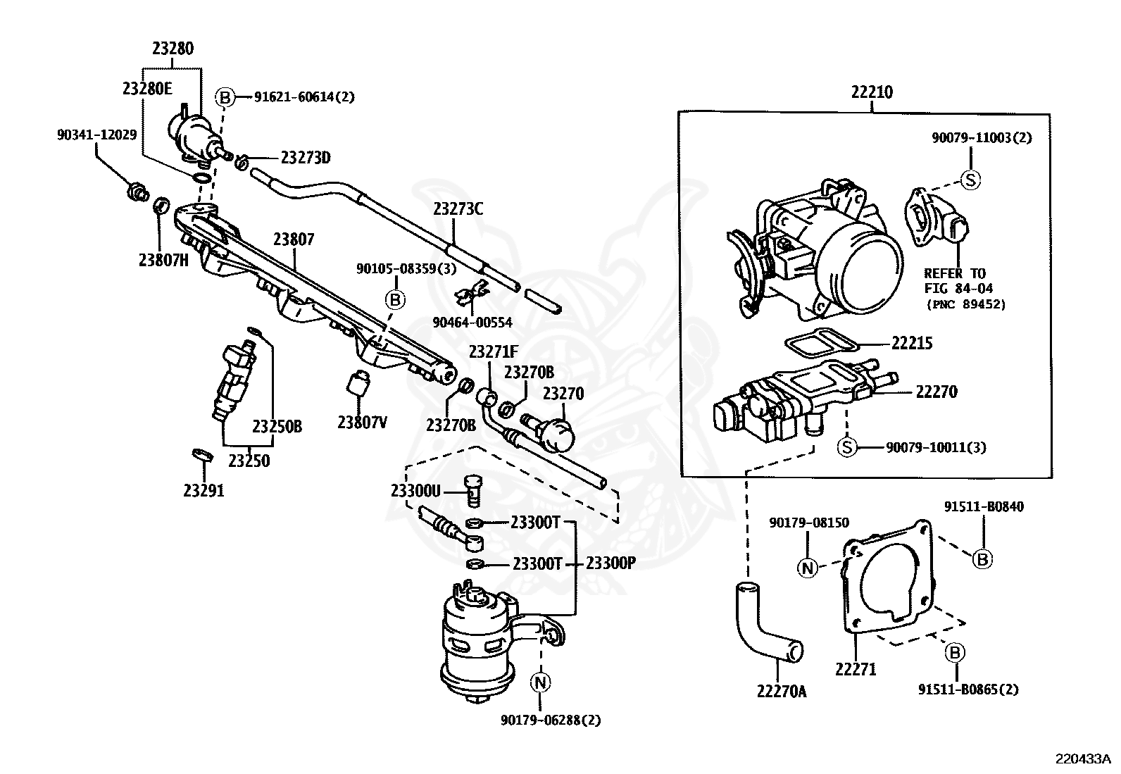 23209-74200 - Toyota - Fuel Injector Assembly 540cc - Nengun 