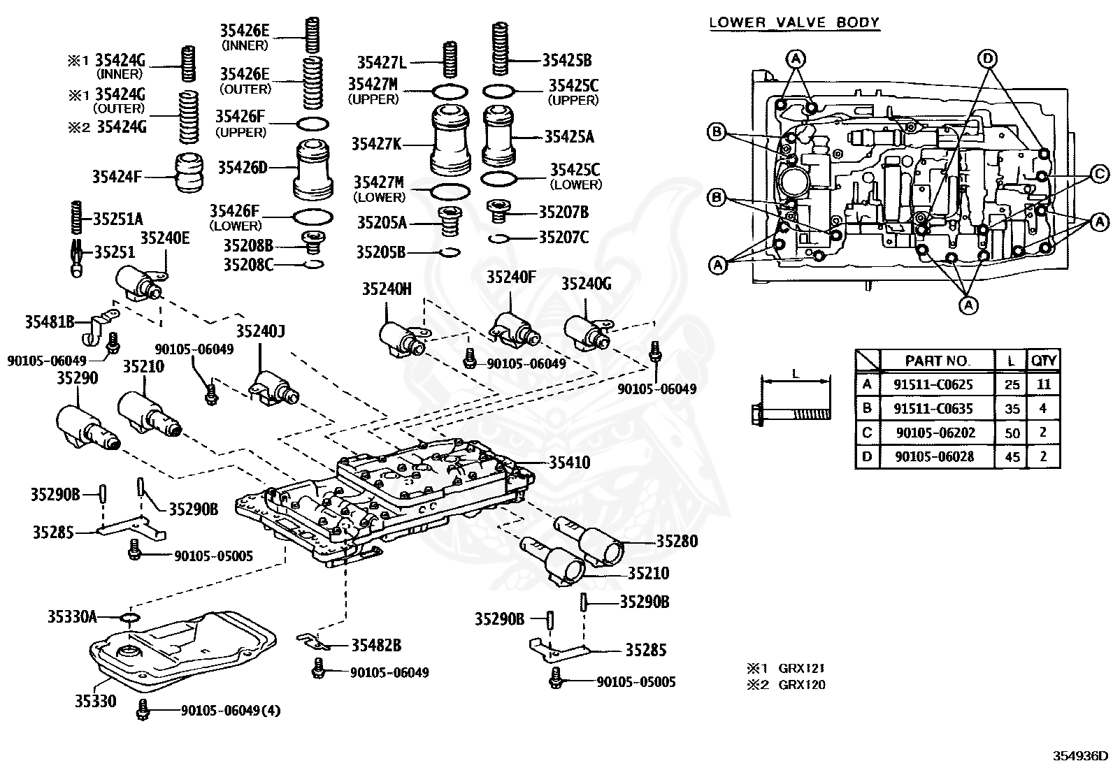 Toyota - Solenoid Assy, Automatic Transmission 3way