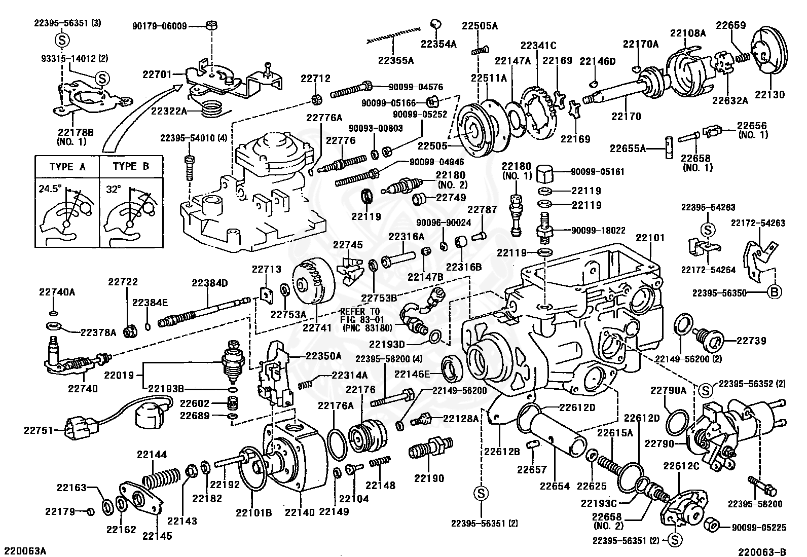 Toyota - Housing Sub-assy, Injection Pump