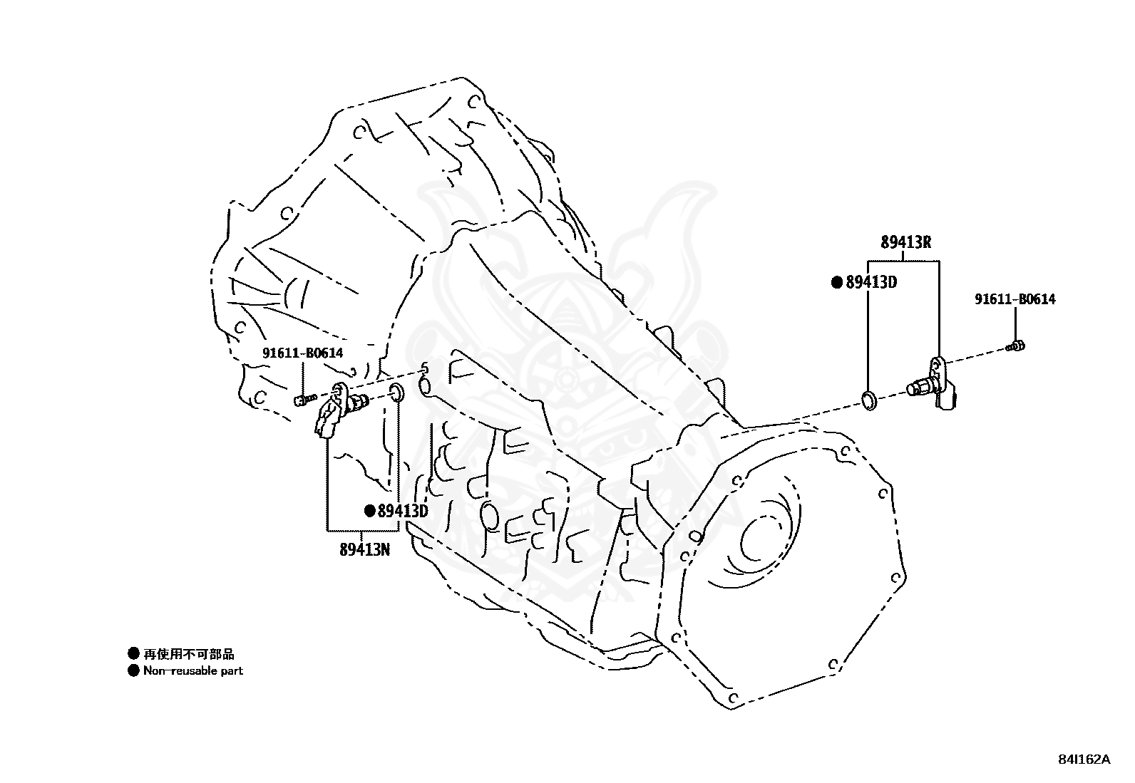 89413-12020 - Toyota - Sensor, Transmission Revolution - Nengun 