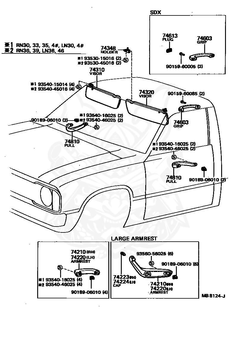 Toyota - Screw