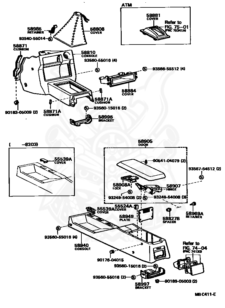 Toyota - Bushing