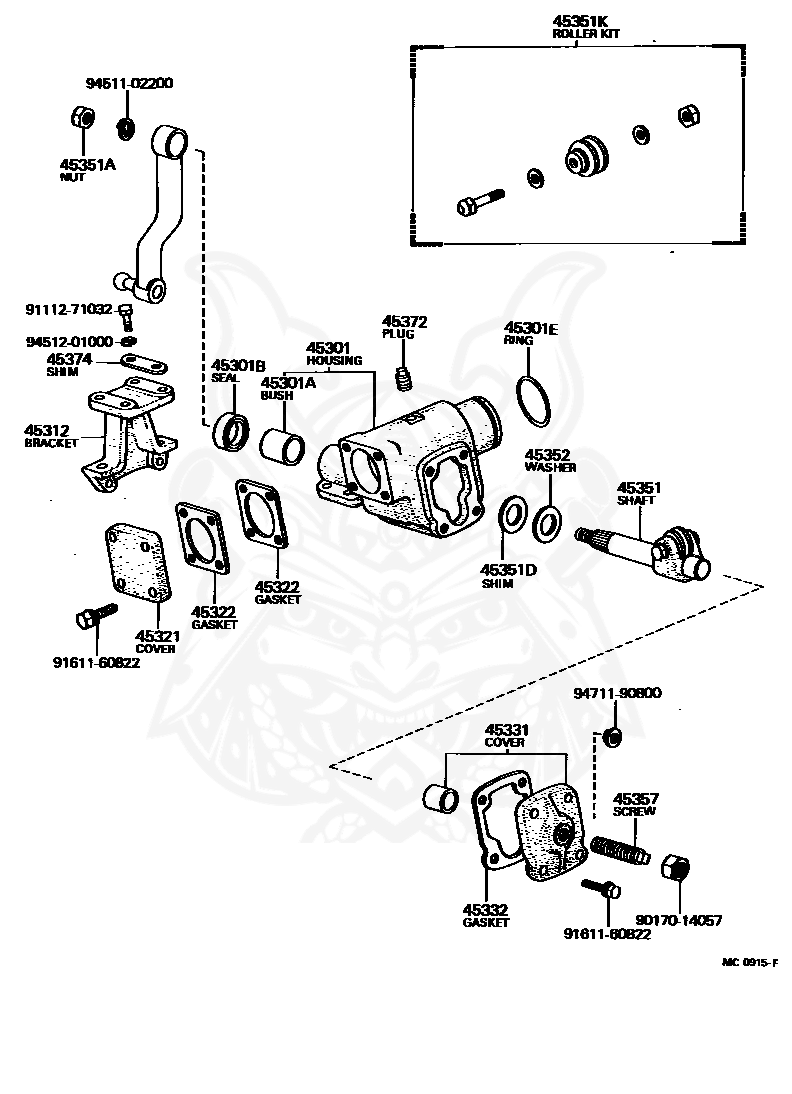 90345-53020 - Toyota - Plug (for Steering Knuckle) - Nengun 