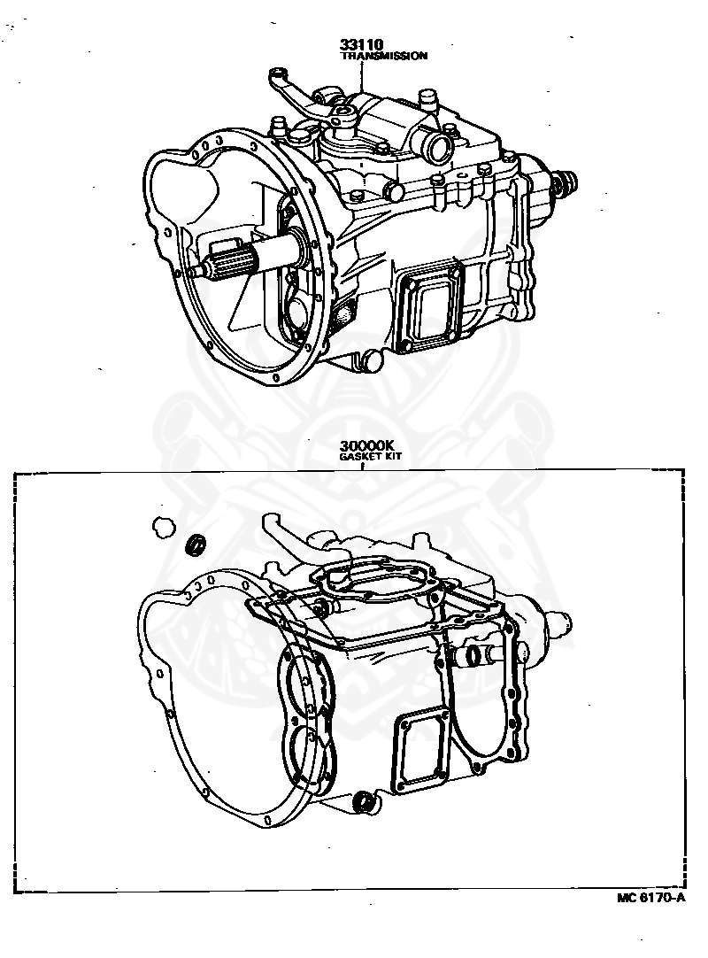 Toyota - Gasket Kit, Manual Transmission Overhaul