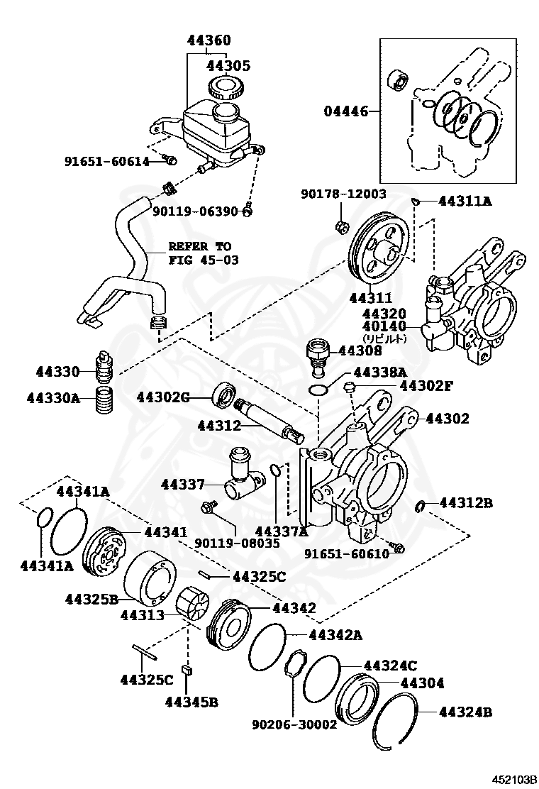 Toyota - Gasket