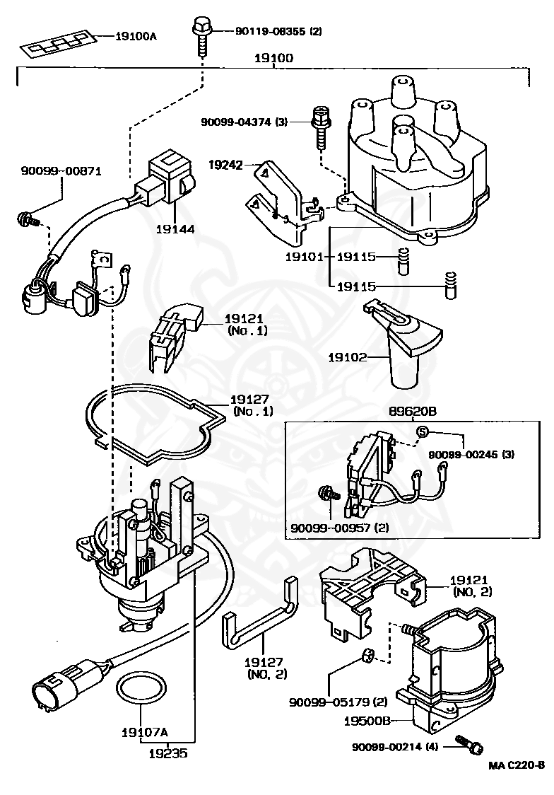 Toyota - Packing, Dust Proof