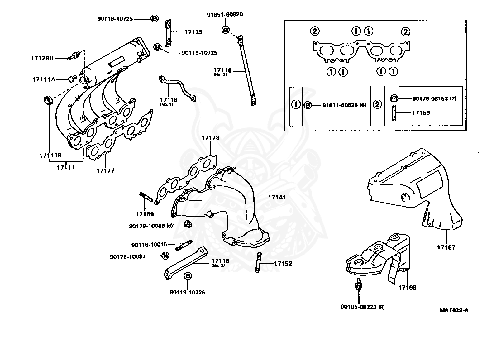Toyota - INTAKE MANIFOLD
