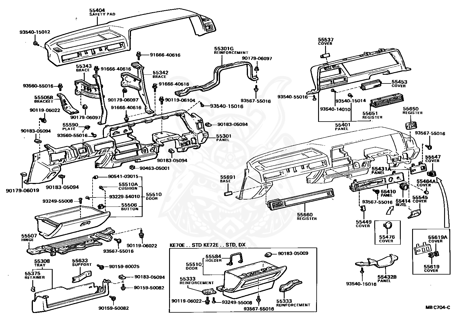 Toyota - ** Std Part