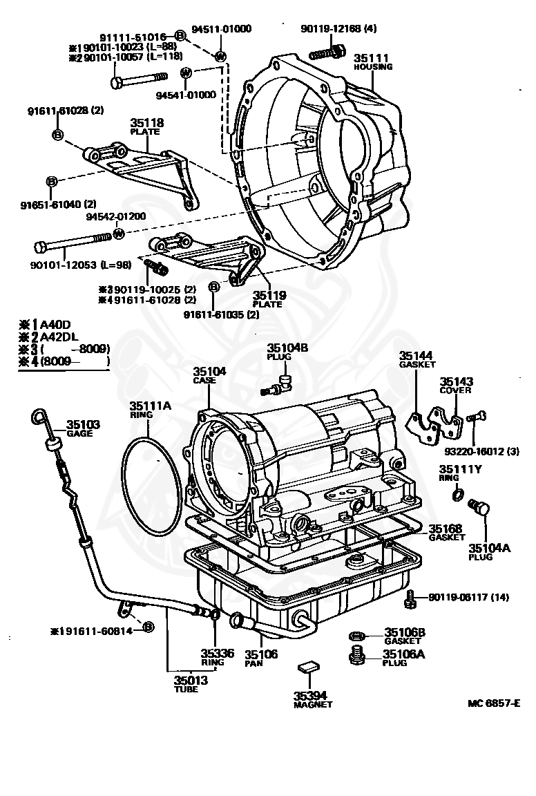 Toyota - Magnet, Oil Cleaner (for Transmission)