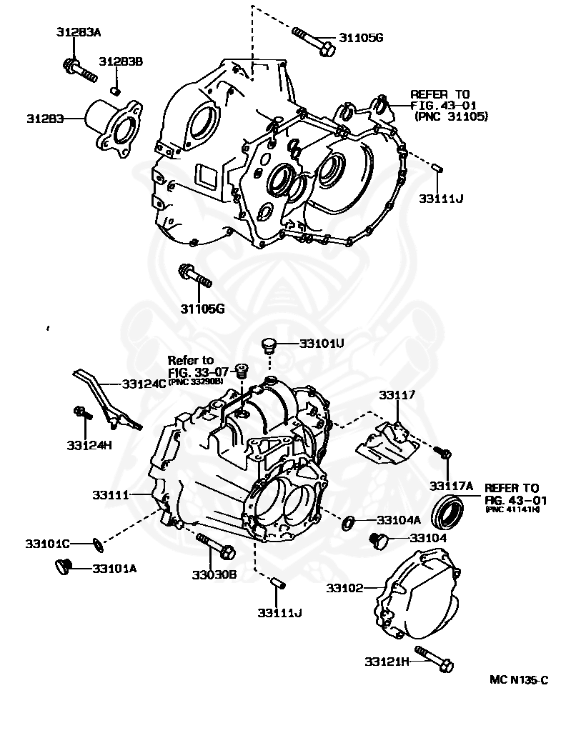 Toyota - Plug Sub-assy, Drain (mtm)