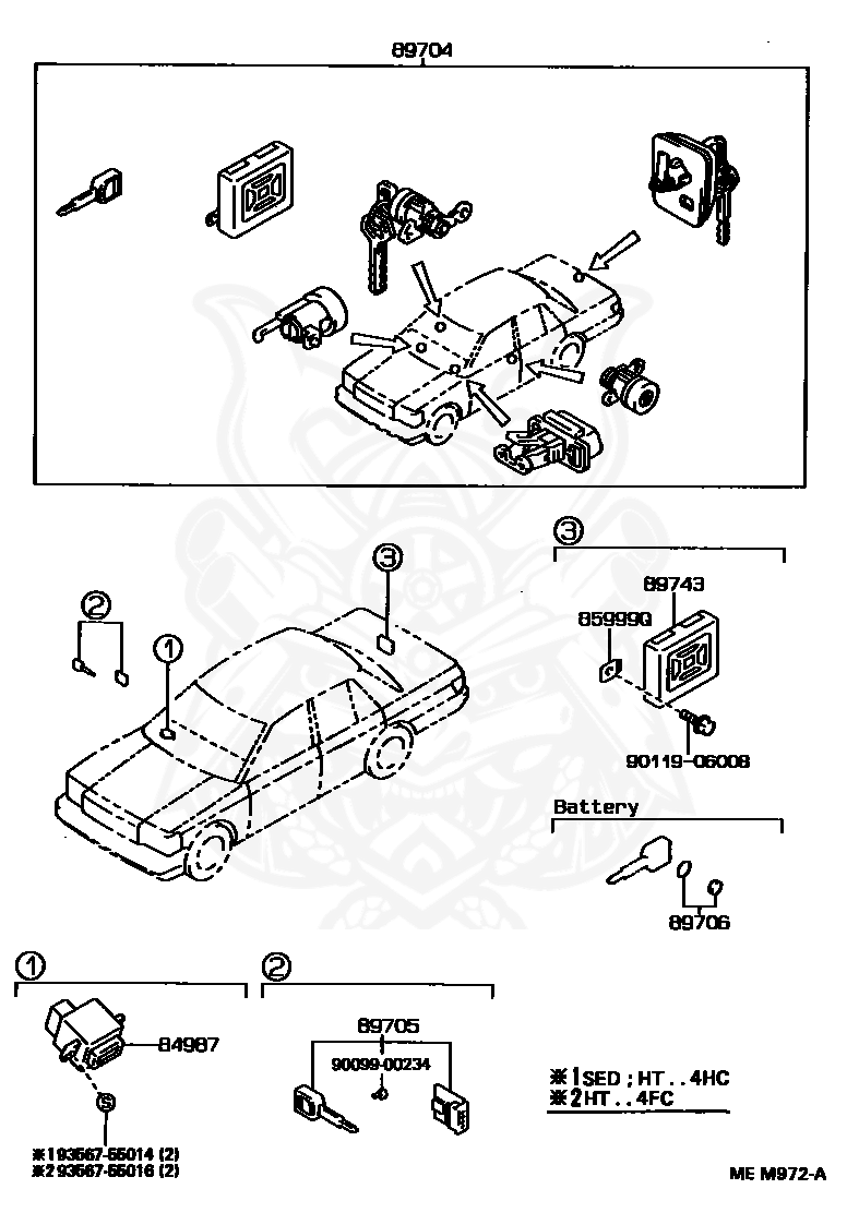 Toyota - Screw