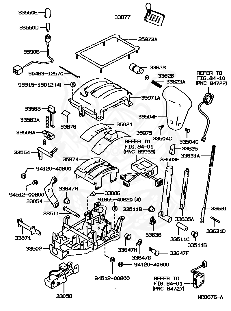 Toyota - Screw (for Shift Lever Knob Setting)