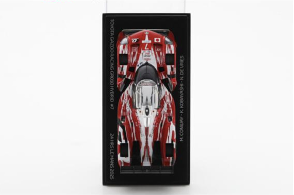 ミニカー TOYOTA GAZOO RACING GR010 HYBRID #7 2025 2025 Toyota GR010 – Hybrid TOYOTA GAZOO RACING #7 Conway
