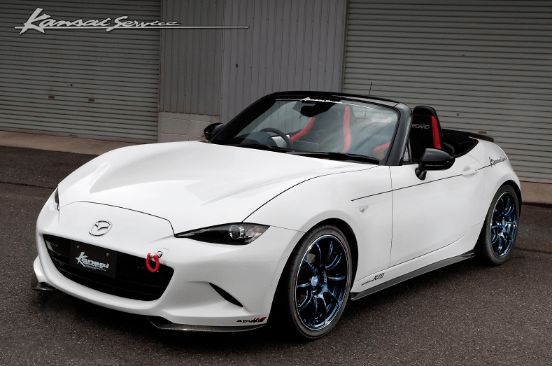 Kansai Service Aero Parts for the Mazda Roadster (ND5RC)