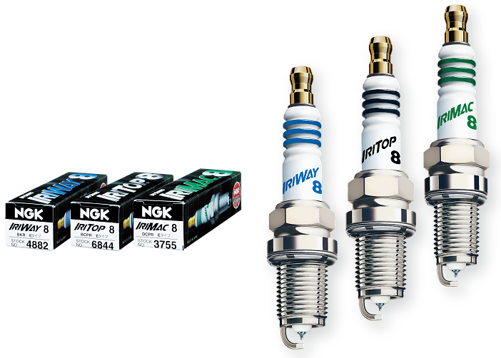 Amazon.co.jp: 日本特殊陶業(NGK) イリシリーズプラグ IRITOP8