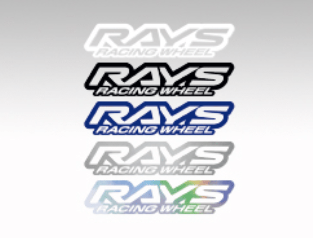 RAYS - RACING WHEEL Sticker