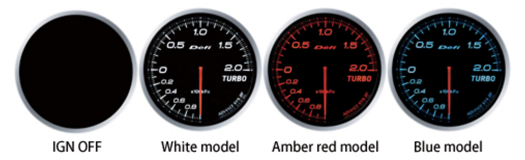 Defi - Advance BF - Amber Red - Nengun Performance