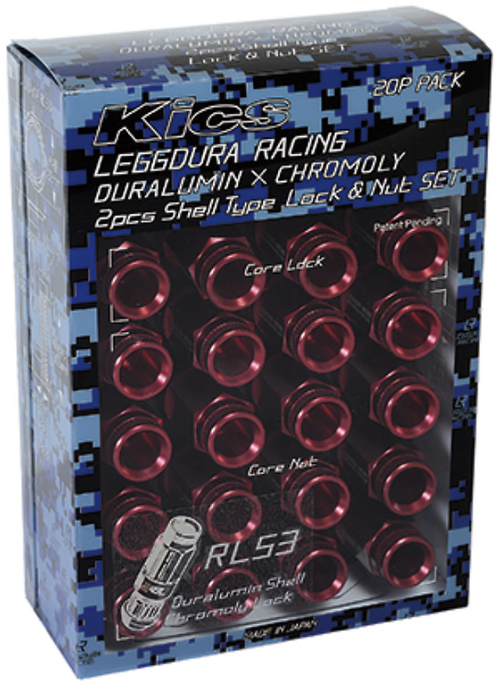 Project Kics - Leggdura Racing RL53 Lock + Nut Set - Nengun 