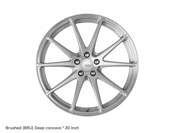 Work Wheels - GNOSIS FMB01 - Brushed Silver Clear