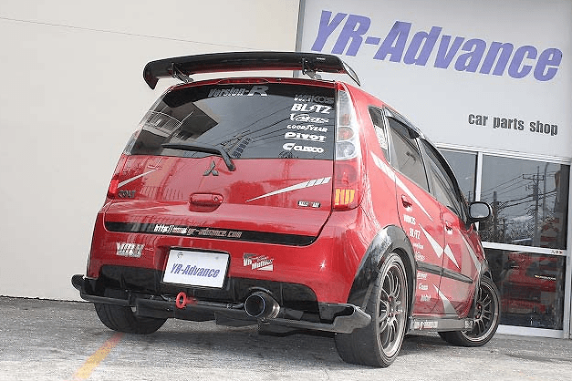 YR Advance GT Wing for Ralliart Colt