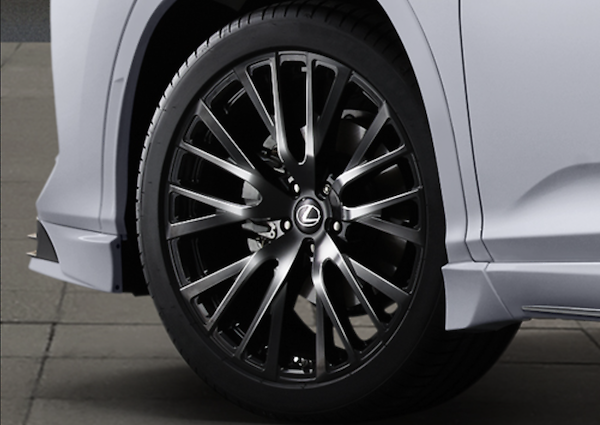 TRD - 21Inch Forged Aluminum Wheels for the Lexus RX F Sport 