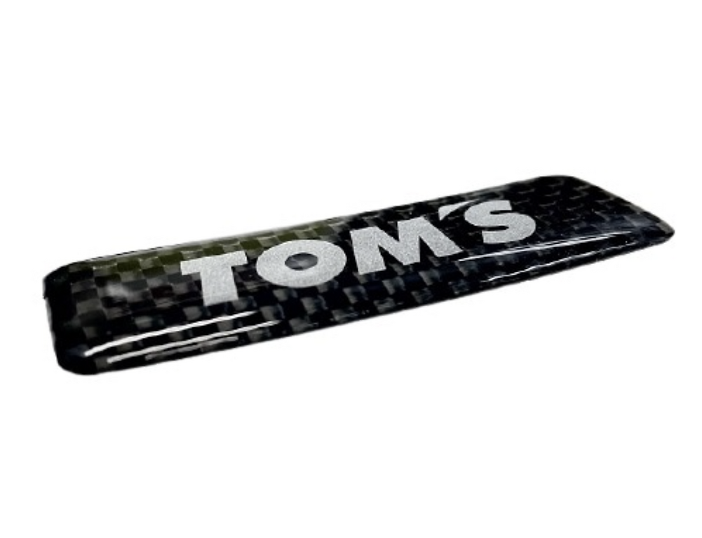 TOM'S - Dry Carbon Sticker