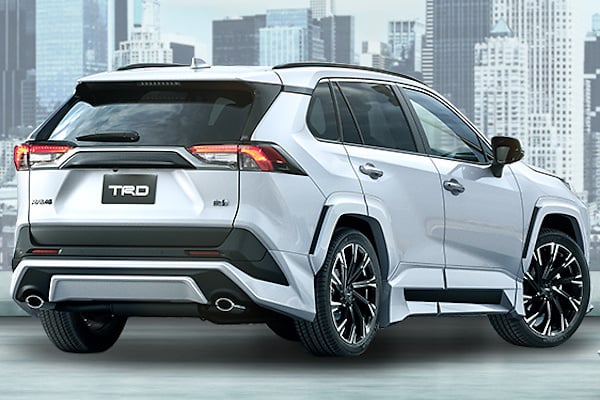 RAV4 TRDストリートモンスター　サイドスカート(助手席前側) 新品未使用品 新品 RAV4 TRD ストリートモンスター 塗装済み