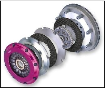 EXEDY カーボンツインクラッチ Exedy - Hyper Carbon - Carbon-D - Twin Plate Clutch - Nengun