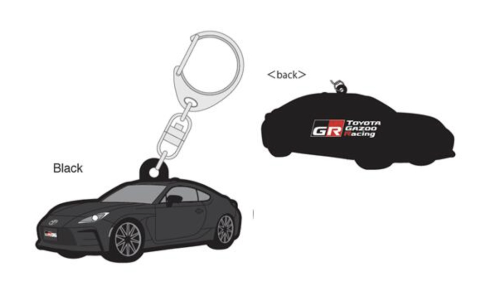 Toyota Gazoo Racing Collection - GR 86/AE 86 Rubber Keychains