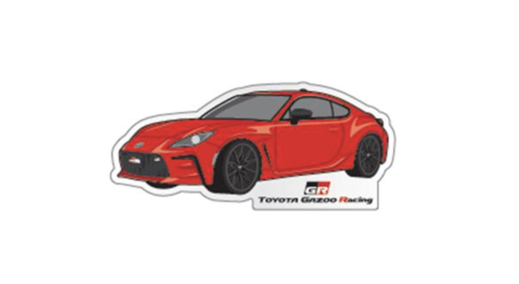 Toyota Gazoo Racing Collection - Die-Cut GR 86 Stickers (Set of 2)