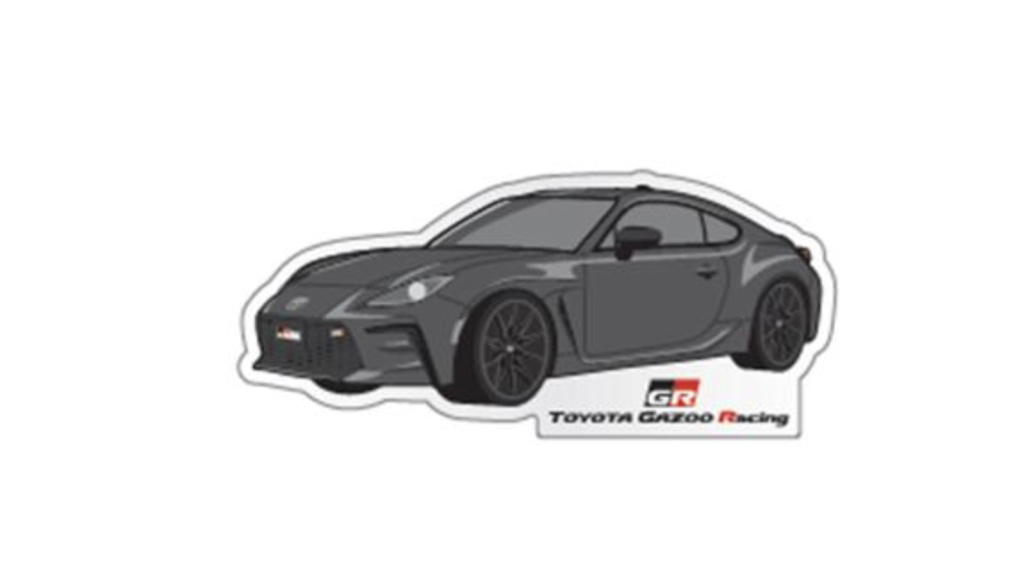 Toyota Gazoo Racing Collection - Die-Cut GR 86 Stickers (Set of 2)
