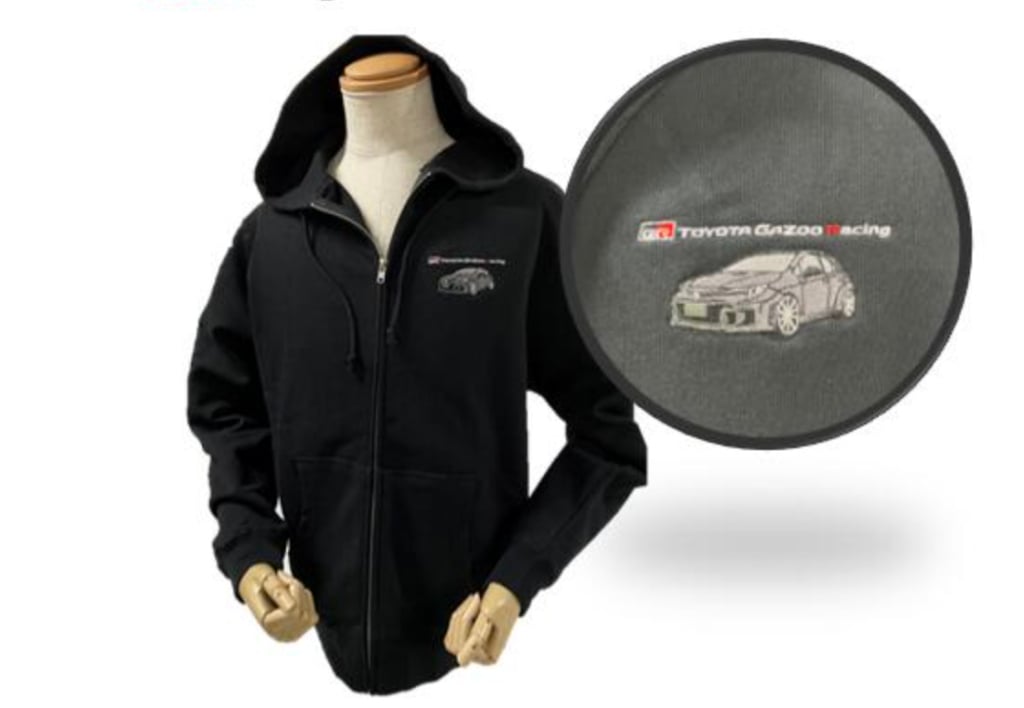 Toyota Gazoo Racing Collection - GR COROLLA 2025 Zip Hoodie