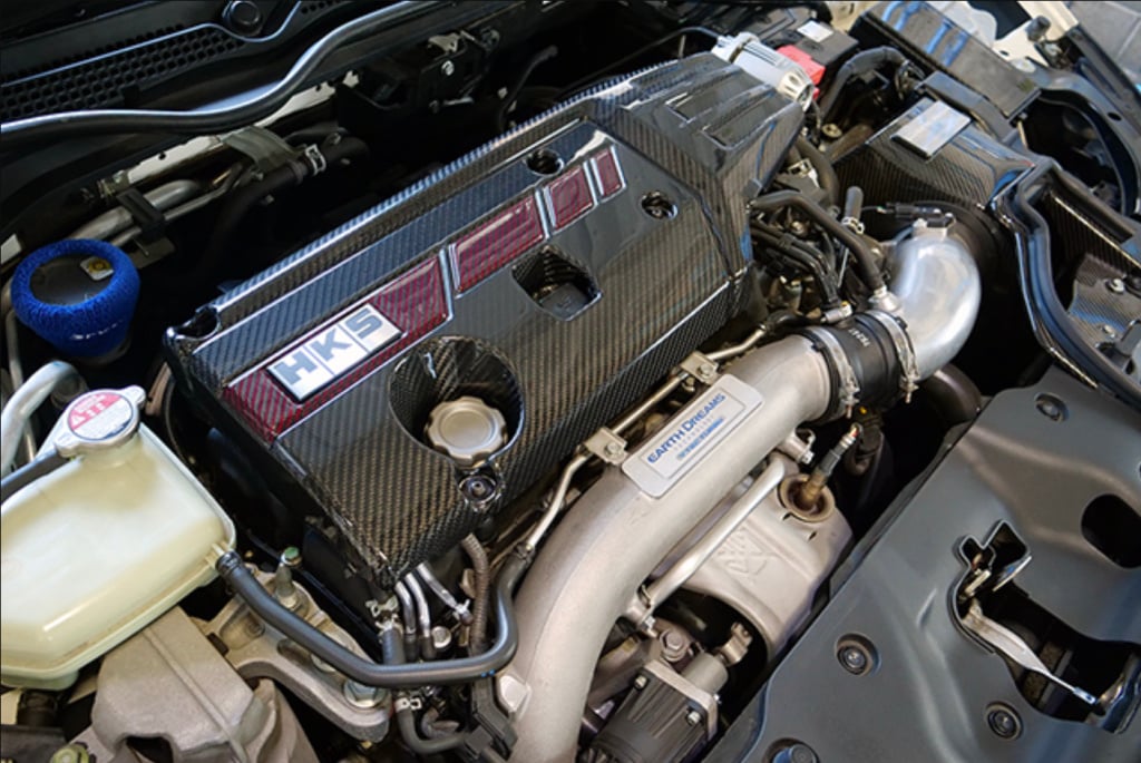 HKS - Carbon Engine Cover Civic Type R (FL5/FK8) - Nengun Performance
