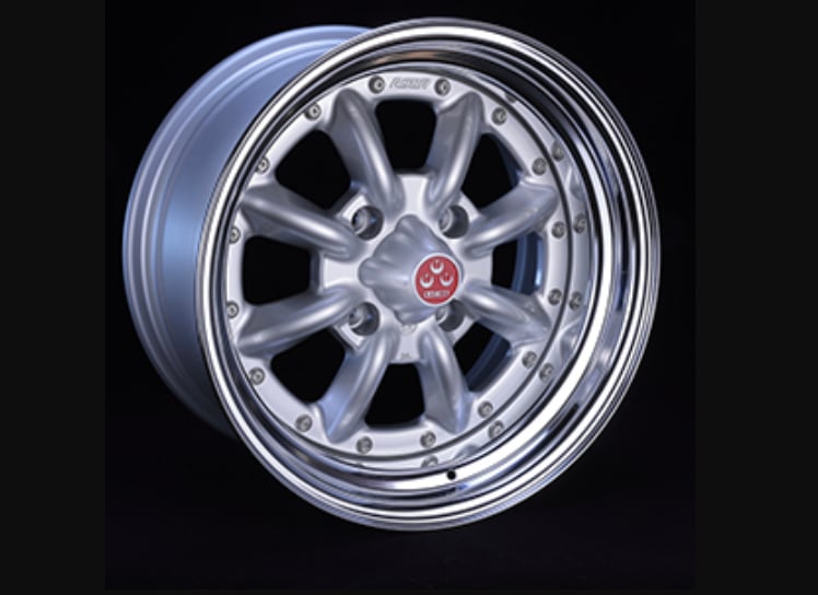 RS Watanabe - 3 Piece 8 Spoke RS8R Aluminum Wheels - Nengun
