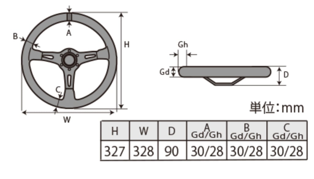 Tomei - TOMEI x MOMO MOD.08 Steering Wheel