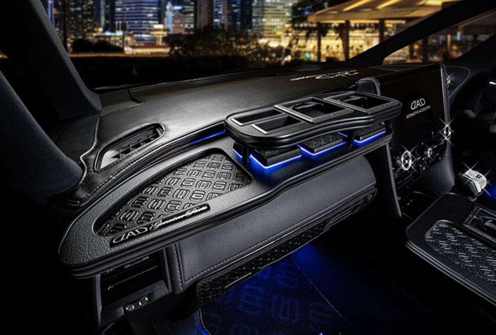 Garson - D.A.D. Front Table Matte Black Model