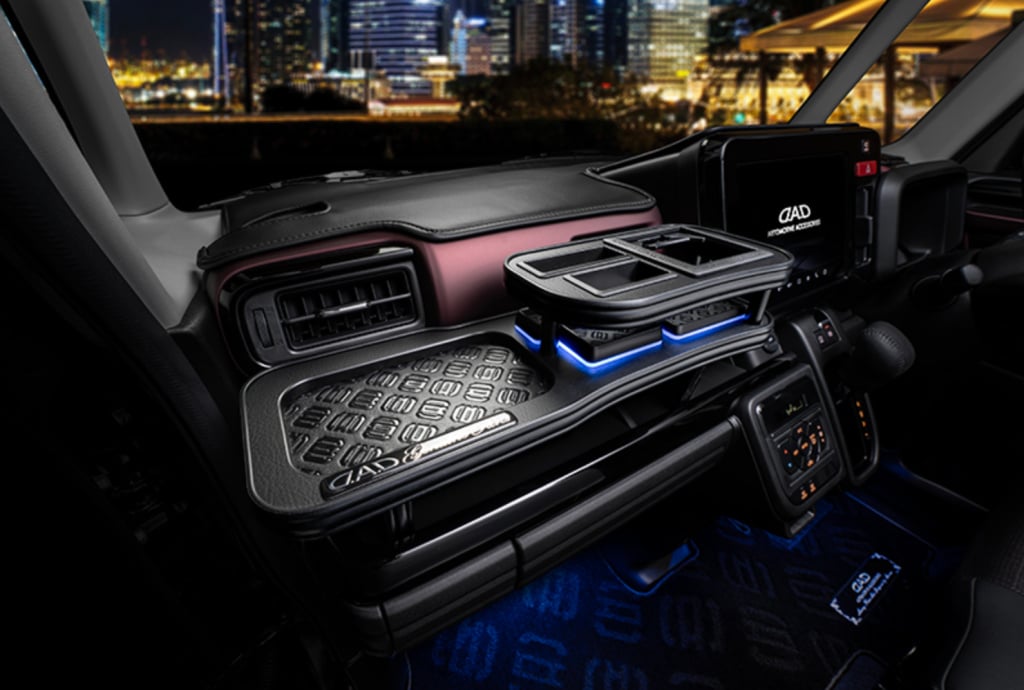 Garson - D.A.D. Front Table Matte Black Model