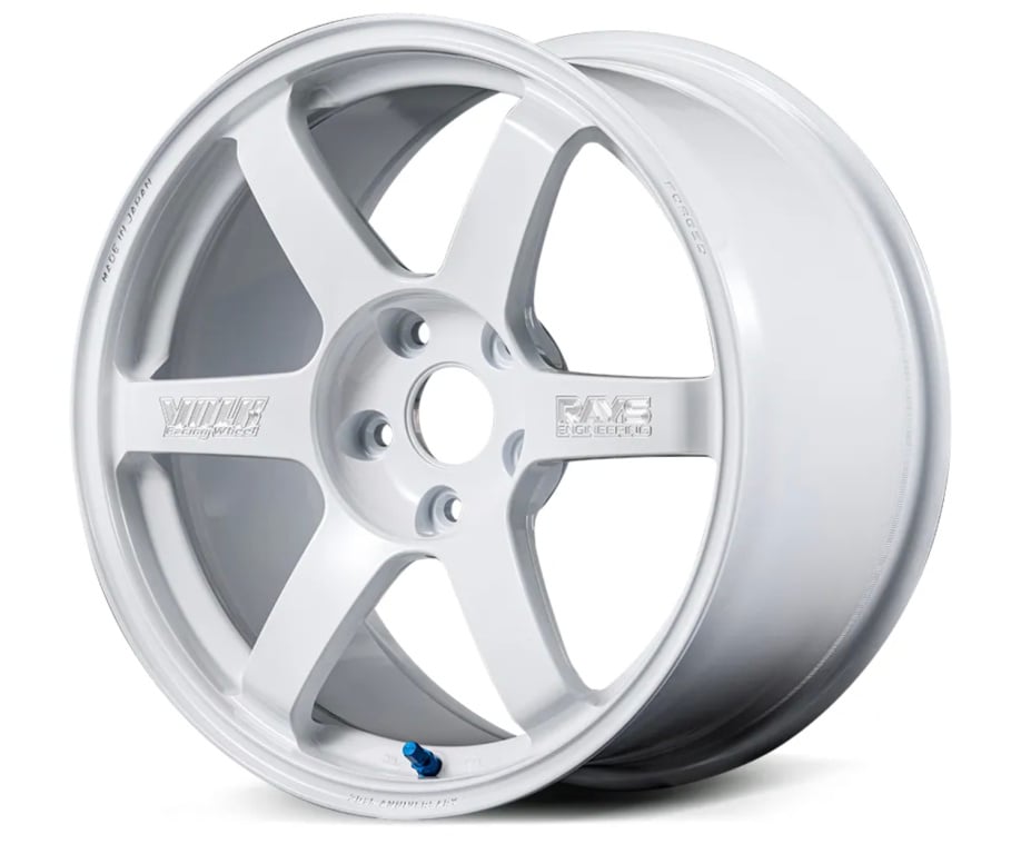 RAYS - VOLK RACING - TE37 SAGA S-plus 30TH Machining Ver. Wheels - White