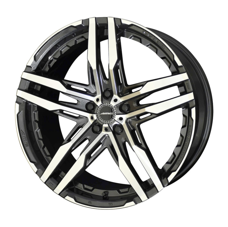AME - SHALLEN - RG Wheels - Graphite Metal X Polished Finish