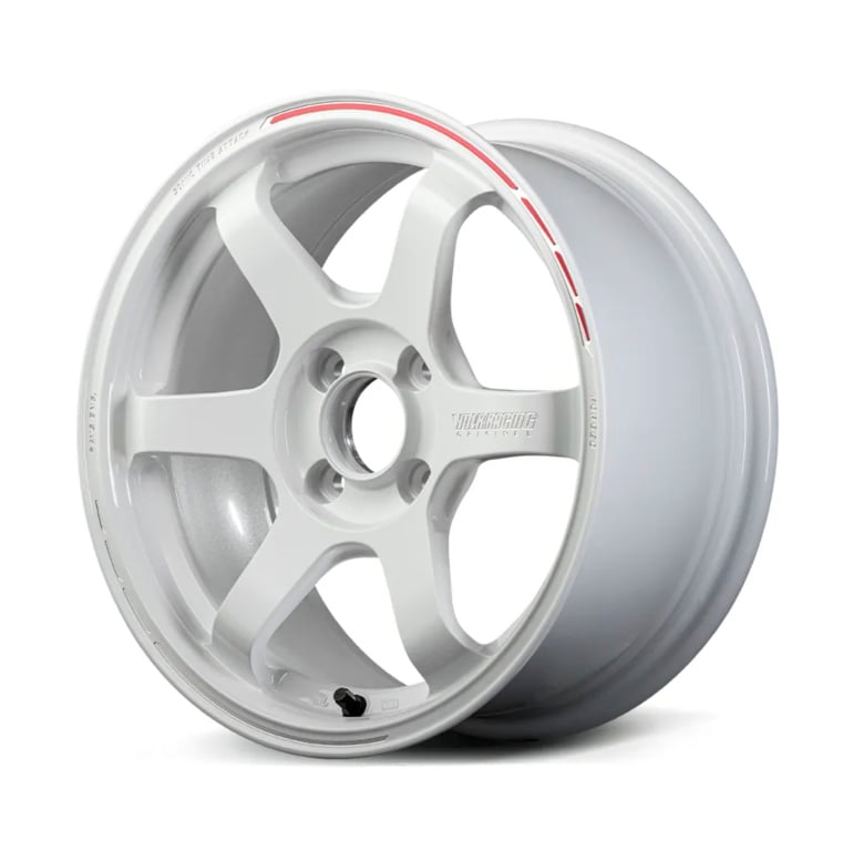 RAYS - VOLK RACING - TE37 SONIC Time Attack Edition Wheels - Dash White/redot