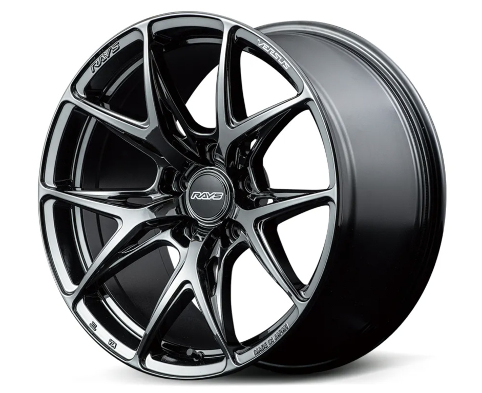 RAYS - VERSUS - VV21S Wheels - Jet Black