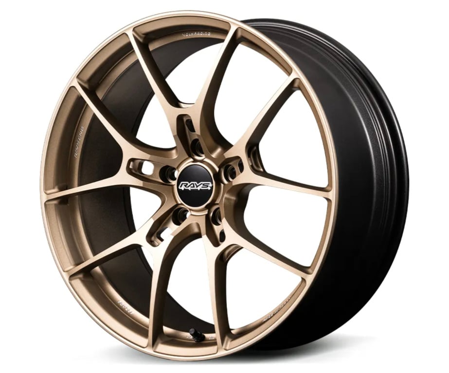 RAYS - VOLK RACING - G025 LTD. Matte Gold Wheels - Nengun Performance