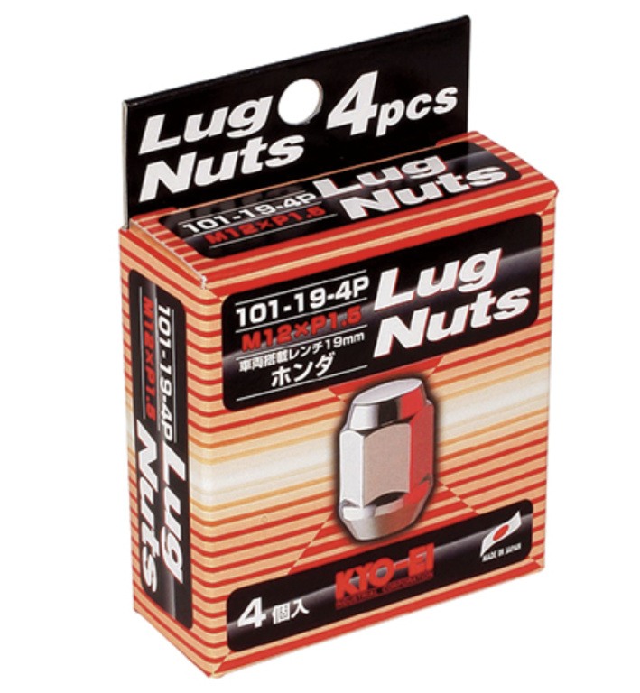 【NUT HYOUGO 商店】 KYO-EI - Lug Nuts 4pcs - Nengun Performance