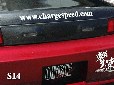 ChargeSpeed - Carbon Garnish