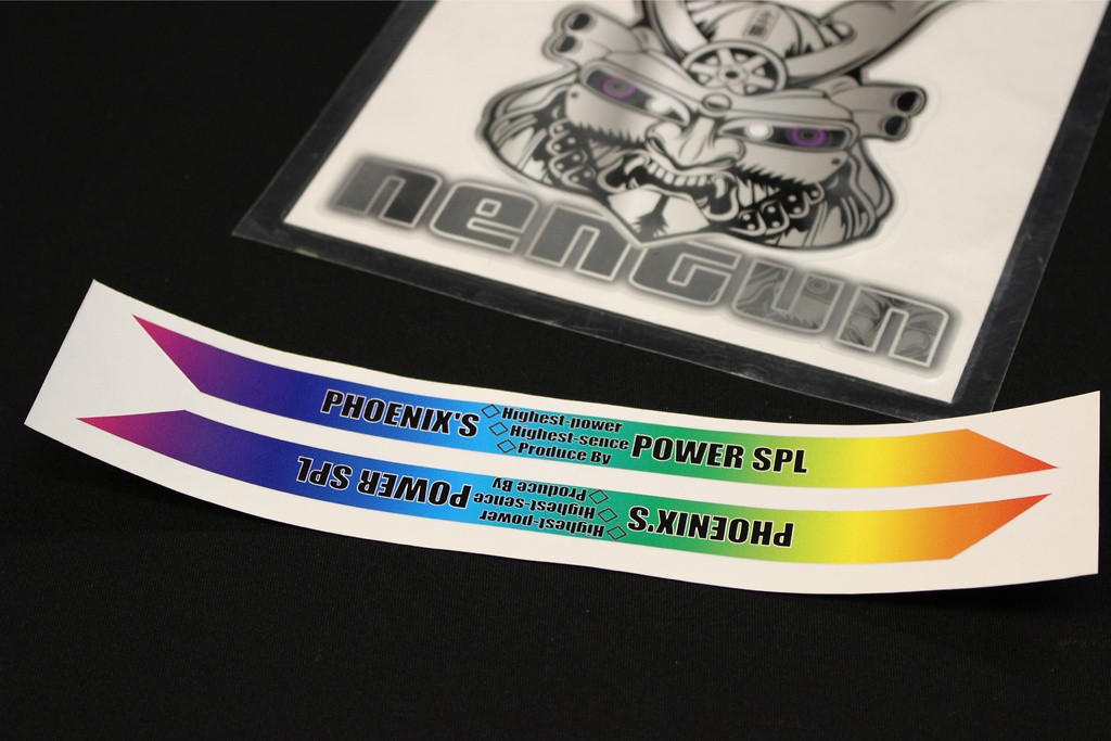 Rainbow Sticker - 21cm x 5cm