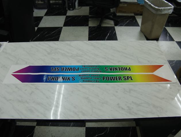 Phoenix Power - Rainbow Sticker