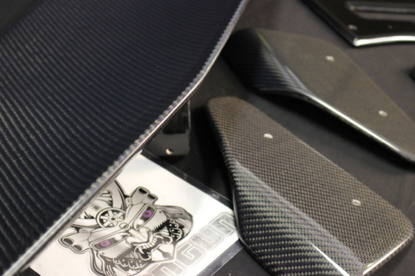 パーツ VARIS GT-WING for street ALL CARBON Evasive Motorsports: Varis GT-Wing for Street II (1520mm
